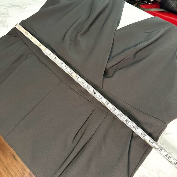 Torrid Studio Refined Sleeveless Black Crepe Surplice Jumpsuit women’s plus 26 - Picture 9 of 14